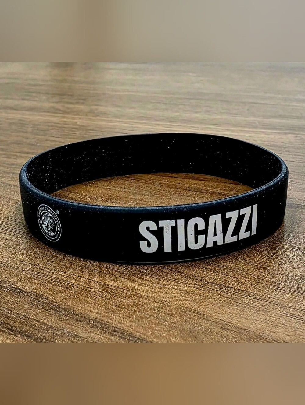 Italian STICAZZI Rubber Bracelet Wristband Unisex – Milan Italy Novelty
